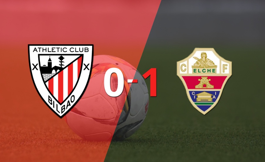 Elche se quedó con el triunfo en una difícil visita a Athletic Bilbao