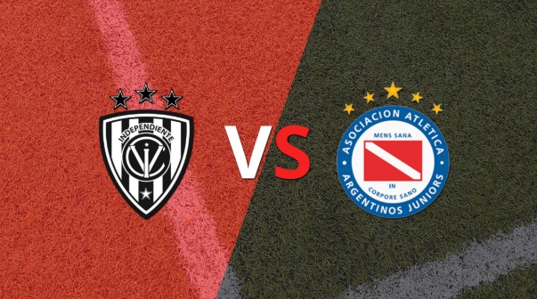 ¡Final del primer tiempo! Independiente del Valle y Argentinos Juniors empatan 1-1
