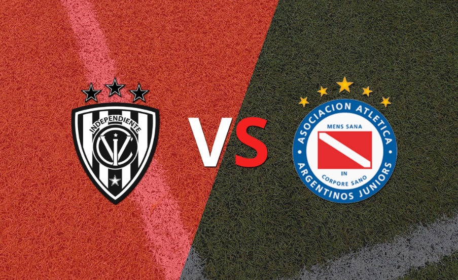 ¡Final del primer tiempo! Independiente del Valle y Argentinos Juniors empatan 1-1