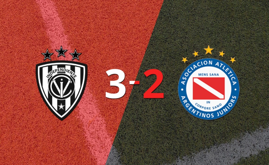 Triunfo 3-2 de Independiente del Valle frente a Argentinos Juniors
