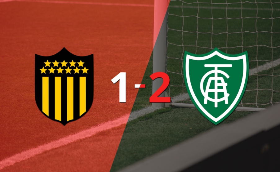 América-MG sacó el triunfo en casa de Peñarol