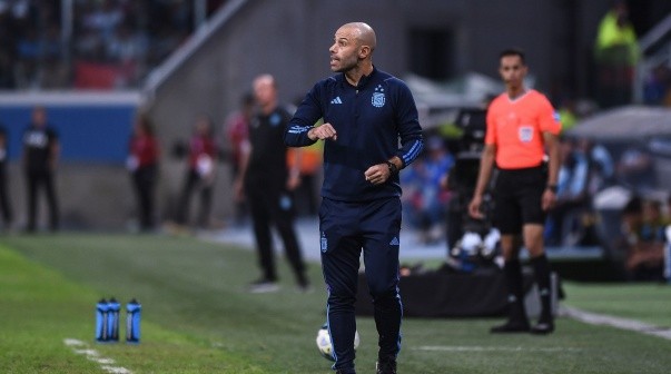 Javier Mascherano, entrenador de Argentina Sub-20