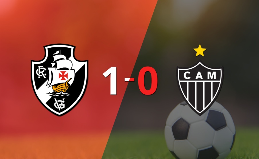 En su casa Vasco da Gama derrotó a Atlético Mineiro 1 a 0