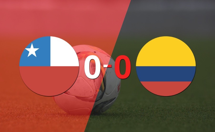 Chile y Colombia empataron sin goles