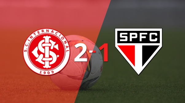 São Paulo cayó 2-1 en su visita a Internacional