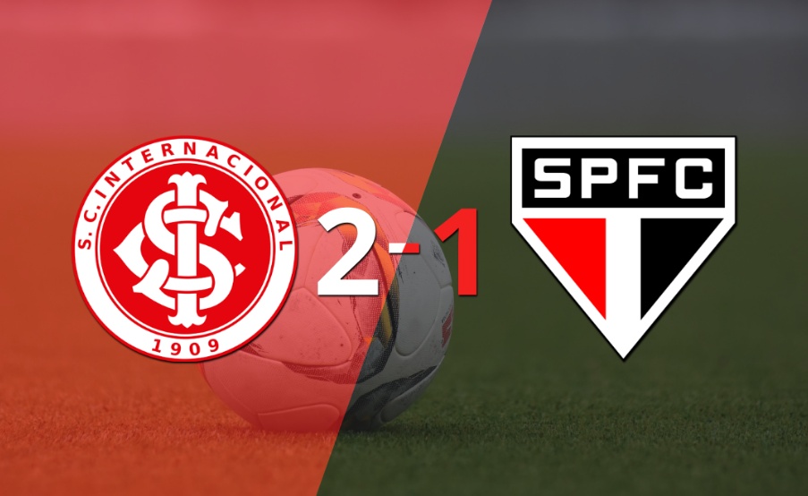 São Paulo cayó 2-1 en su visita a Internacional