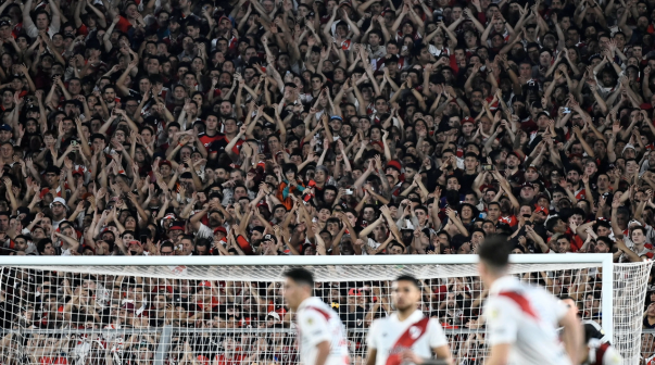 Hinchas de River.