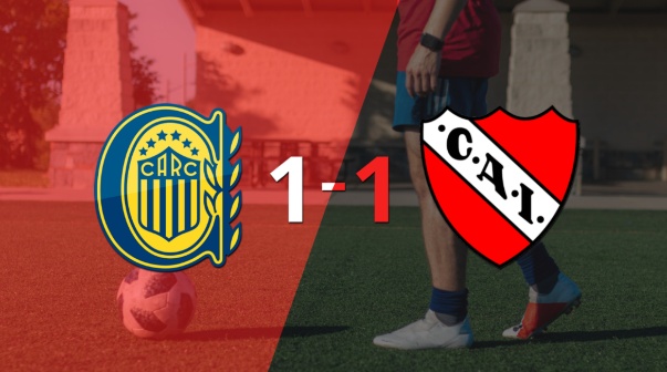 Rosario Central no pudo en casa ante Independiente y empataron 1-1