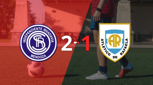 Independiente Mdz. logra 3 puntos al vencer de local a Atlético Rafaela 2-1