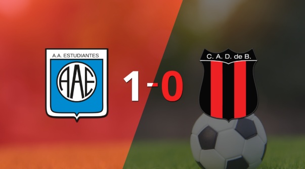 Con un solo tanto, Estudiantes (RC) derrotó a Def. de Belgrano en el estadio Estadio de Río Cuarto Antonio Candini