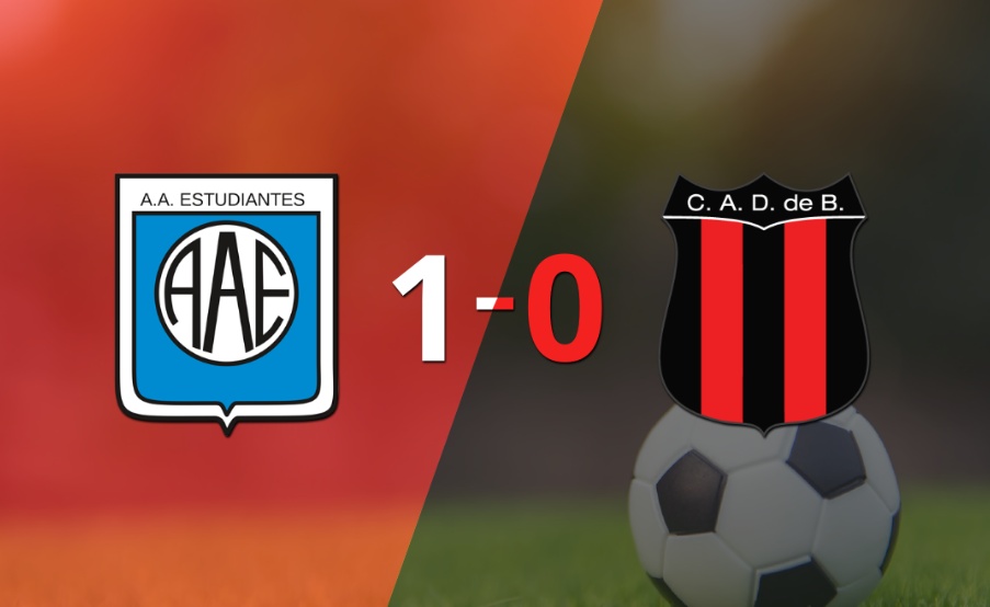 Con un solo tanto, Estudiantes (RC) derrotó a Def. de Belgrano en el estadio Estadio de Río Cuarto Antonio Candini