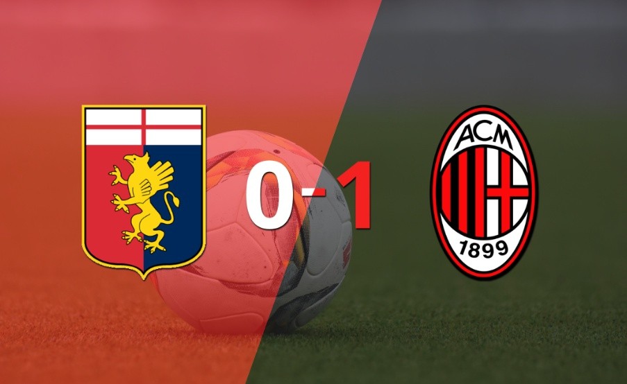 Genoa cayó en casa frente a Milan 1-0
