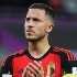 Eden Hazard con la camiseta de Bélgica.