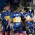 Los jugadores de Boca festejando el triunfo.