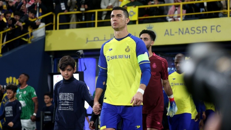 Cristiano Ronaldo, la figura del Al-Nassr. Cristiano Ronaldo, la figura del Al-Nassr.