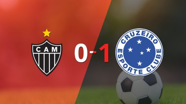 Cruzeiro pasó por encima a Atlético Mineiro, al vencerlo en el clásico Mineiro