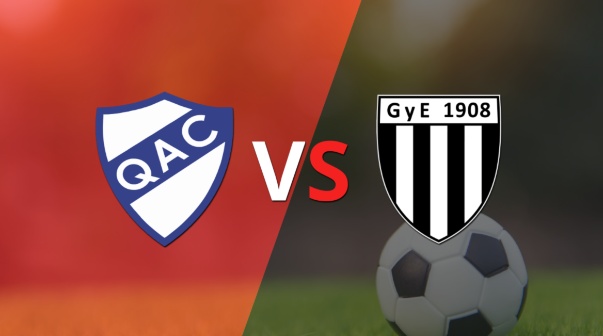 Quilmes y Gimnasia (Mendoza) se mantienen sin goles al finalizar el primer tiempo
