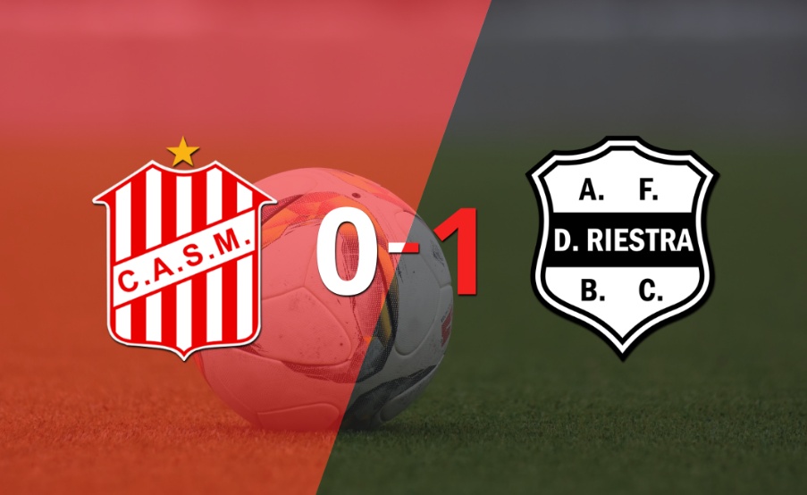 Riestra ganó ante San Martín (T) y clasifica a Reducido 2 Fase