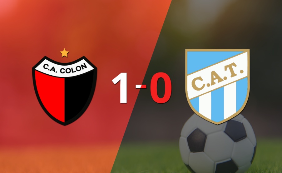 Con un solo tanto, Colón derrotó a Atlético Tucumán en el Cementerio de los Elefantes
