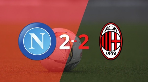 Milan empata ante Napoli pese al doblete de Olivier Giroud