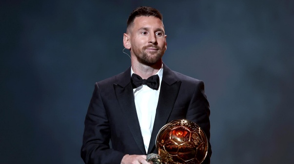 Lionel Messi, ganador del Balón de Oro