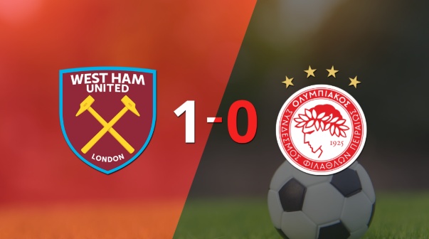 West Ham United aprovechó su localía y venció a Olympiacos