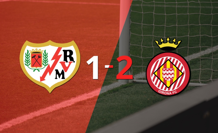 Por una mínima ventaja Girona se lleva los tres puntos ante Rayo Vallecano