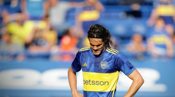Edinson Cavani, delantero de Boca