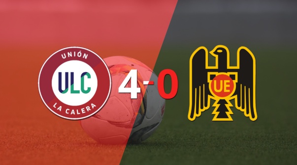 U. La Calera le pasó por encima 4-0 a Unión Española