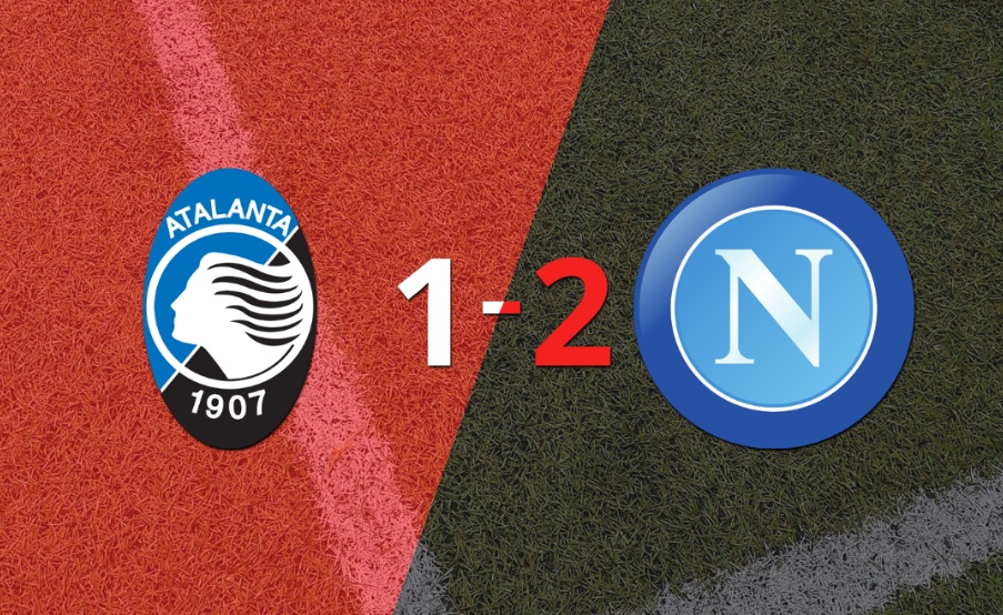 Napoli gana de visitante 2-1 a Atalanta