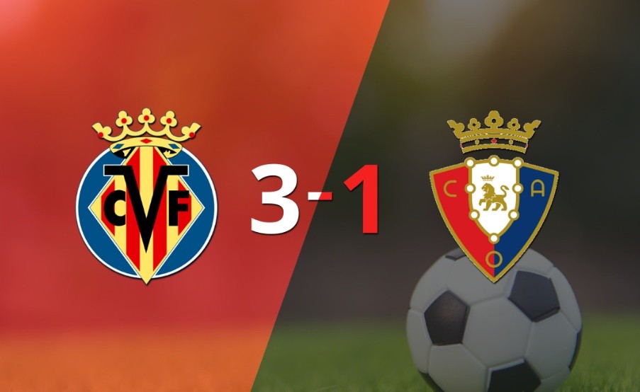 José Luis Morales anota hat-trick en el triunfo 3-1 de Villarreal ante Osasuna