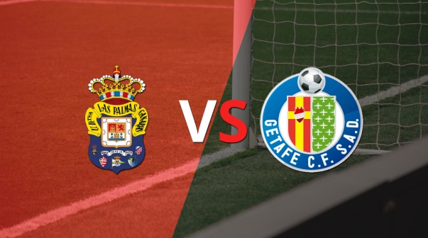 UD Las Palmas sigue arriba por 2-0 ante Getafe