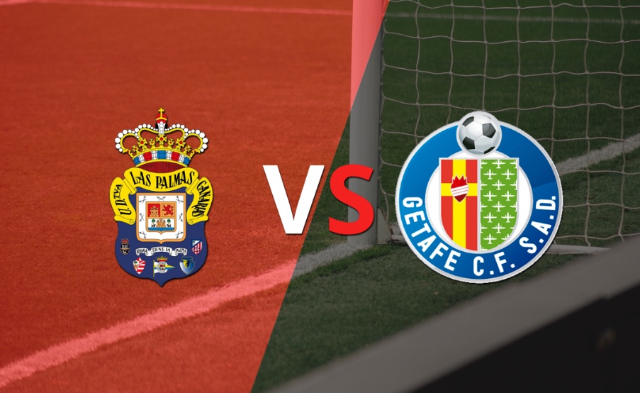 UD Las Palmas sigue arriba por 2-0 ante Getafe
