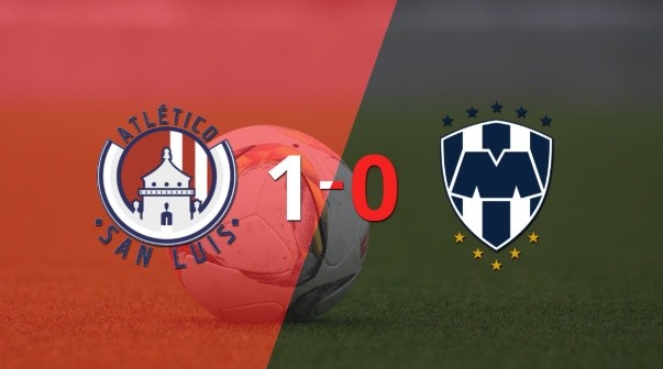 Atl. de San Luis venció a CF Monterrey en el duelo de ida