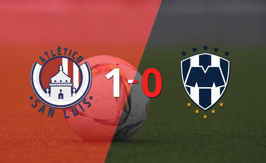 Atl. de San Luis venció a CF Monterrey en el duelo de ida