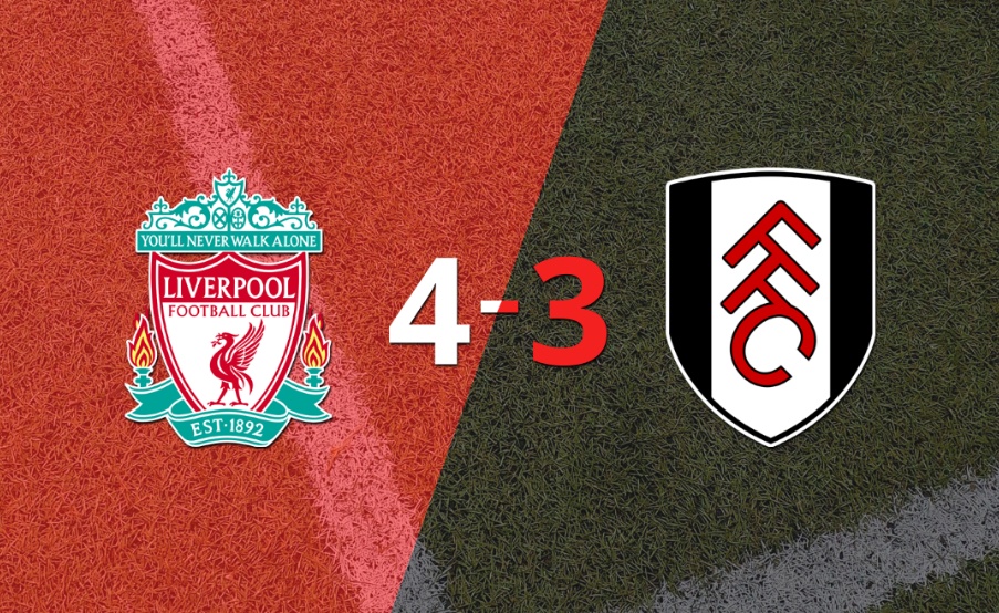 Doblete de Trent Alexander-Arnold en el triunfo 4-3 de Liverpool frente a Fulham
