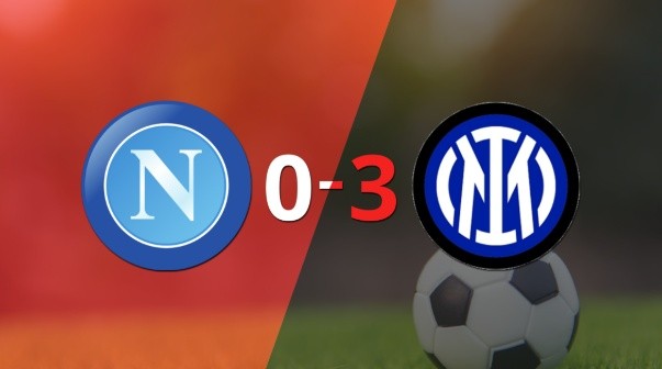 Sin apuros, Inter venció a domicilio a Napoli