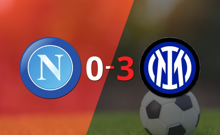 Sin apuros, Inter venció a domicilio a Napoli