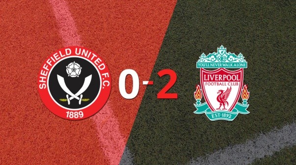 Liverpool venció por 2-0 a Sheffield United como visitante