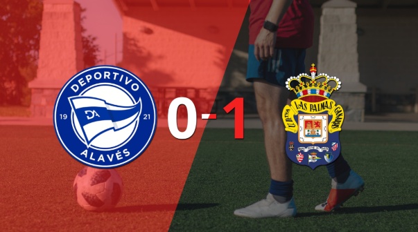 UD Las Palmas ganó por la mínima en su visita a Alavés