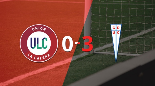 Con doblete de Gonzalo Tapia, U. Católica liquidó 3-0 a U. La Calera