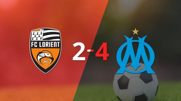 Pierre Aubameyang ayudó con doblete a Olympique de Marsella en victoria frente a Lorient