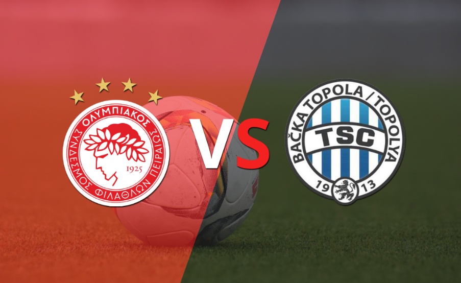 Olympiacos golea a TSC Backa Topola por 5 a 2