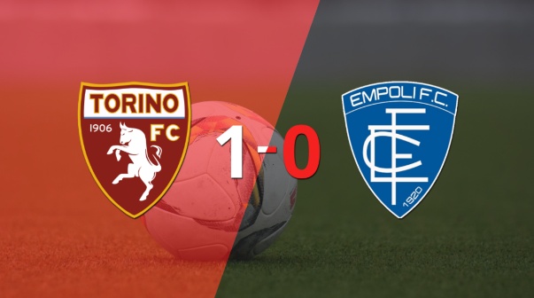 En su casa Torino derrotó a Empoli 1 a 0