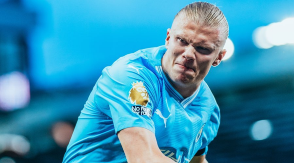 Erling Haaland, goleador de Manchester City