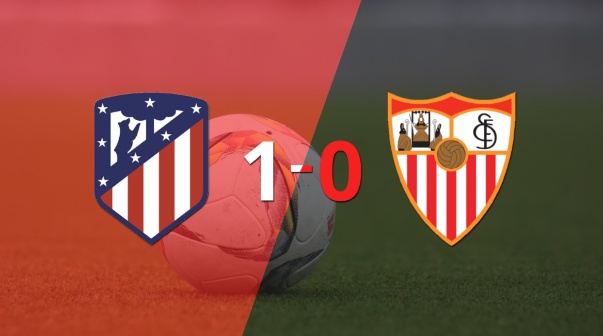 Atlético de Madrid venció por la mínima a Sevilla