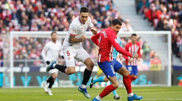 Lucas Ocampos, extremo del Sevilla