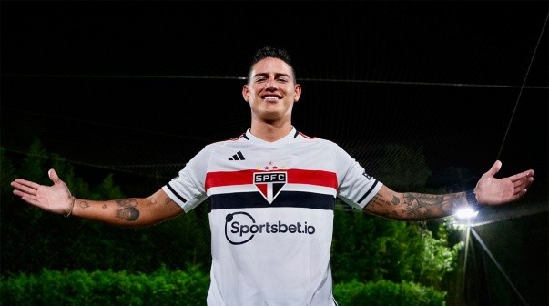 James Rodríguez se quiere ir de San Pablo