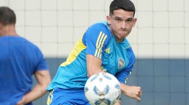 Lautaro Blanco, futbolista de Boca.