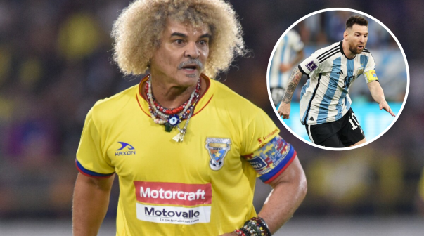 Valderrama fue contundente sobre Messi tras el debut: 